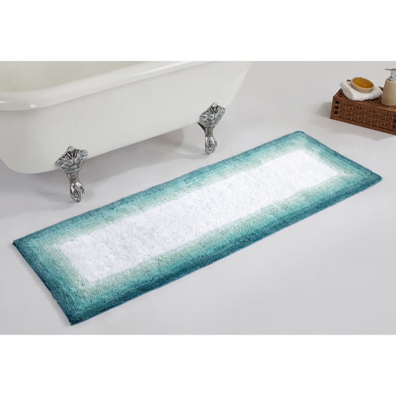 Better Trends 100% Cotton Super Soft & Highly Water Absorbent Bathroom Rugs-Torrent Collection Tufted Machine Washable Bath Mats