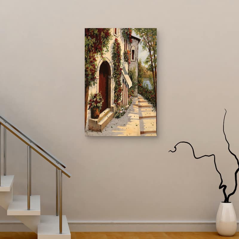 Rubino 1 by Guido Borelli Canvas Art Print