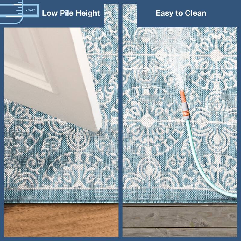 Liora Manne Carmel Antique Tile Indoor/Outdoor Rug