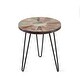 preview thumbnail 12 of 80, Greenage Reclaimed Wood End Table Living Room Night Stand Use