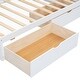 preview thumbnail 4 of 14, Twin Size Daybed with Bookcase, 2 Storage Drawers, Storage Cabinets and 2 USB Ports For Kids