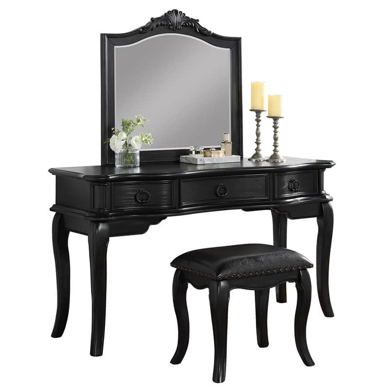 Poundex Vanity 2pc Set