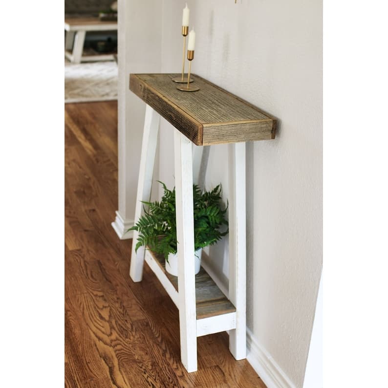 Counter Height A-Frame Console