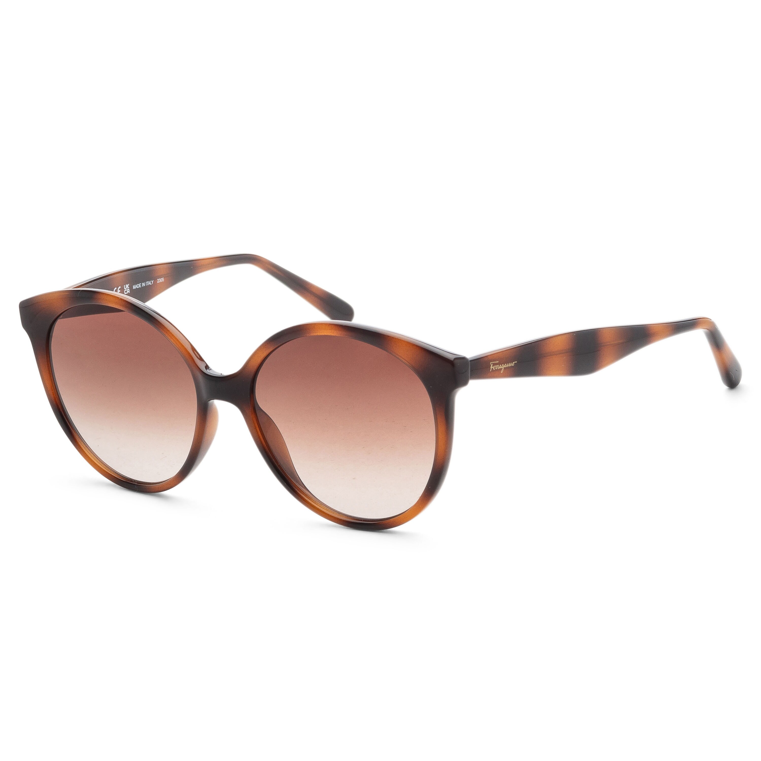 Ferragamo Women’s 58mm Brown Sunglasses Salvatore Ferragamo Red/Brown Gradient 58mm Ladies  main image 3