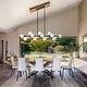 preview thumbnail 22 of 55, 16 Lights Dining Room Chandeliers Modern Sputnik Light Fixture - 55in