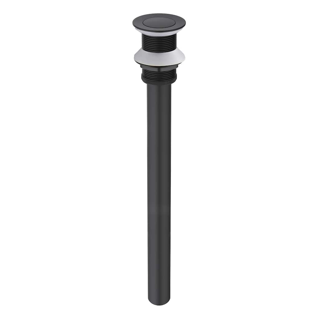 Bathroom Sink Pop Up Drain Stopper with 12" tailpiece, without Overflow