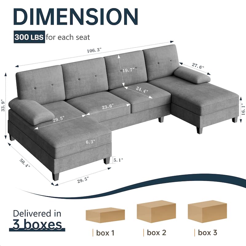 Sectional Sofa Couches for Living Room