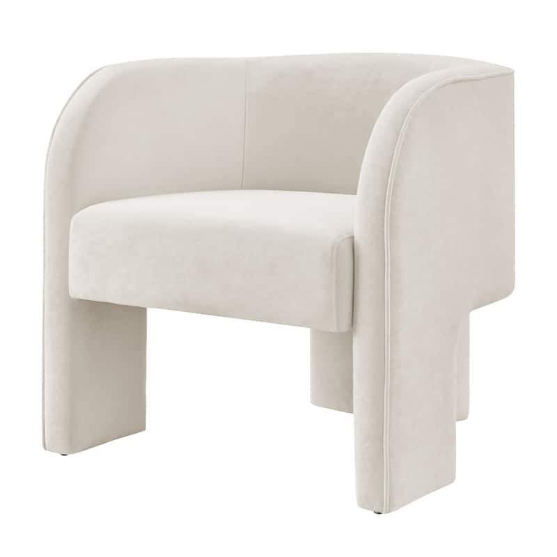 NPD Furniture Matteo Accent Arm Chair - Dainty Cream