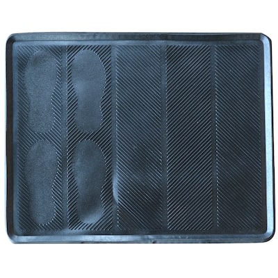 XL Rubber Boot Mat Tray 32 in.x 40 in. - 40"Lx32"Wx.6"H