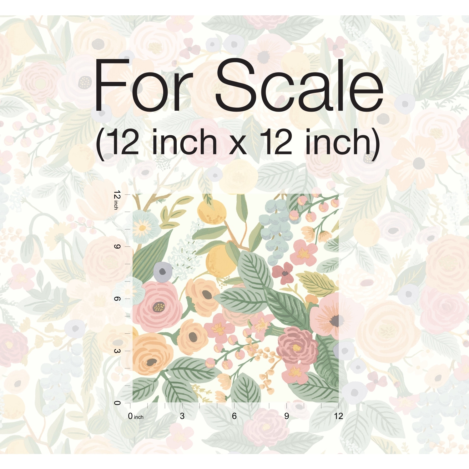 Rifle Paper Co.Garden Party Pastel Wallpaper - Bed Bath