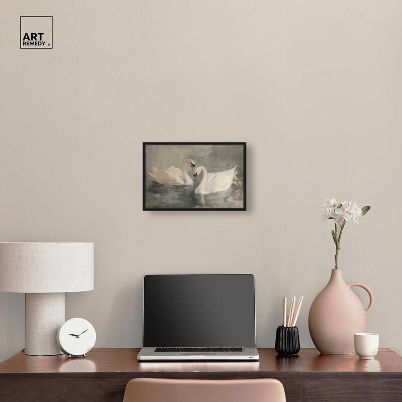Ivory Idyllic Canvas by Art Remedy