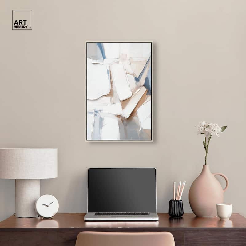 Bone and Beige II Canvas by Art Remedy