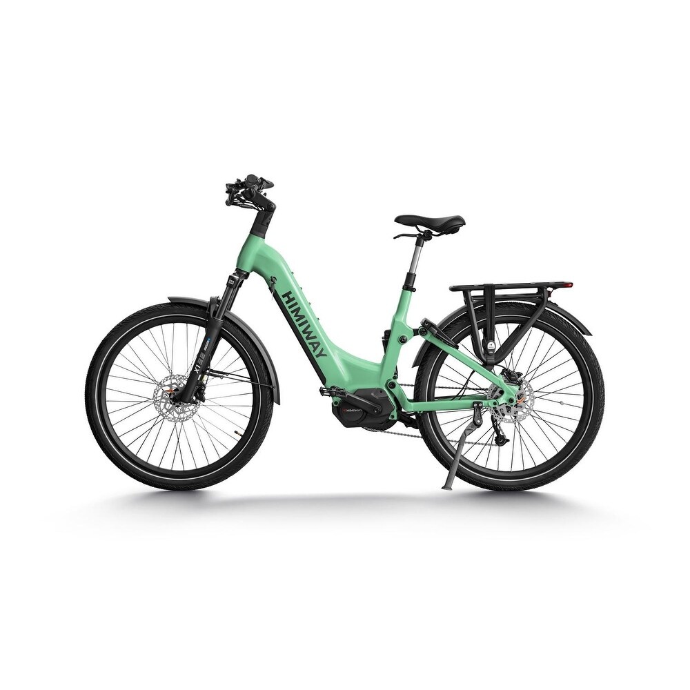新作グッ Himiway A7 Pro Electric Bike 4-bar Linkage Suspension 500W バッグ