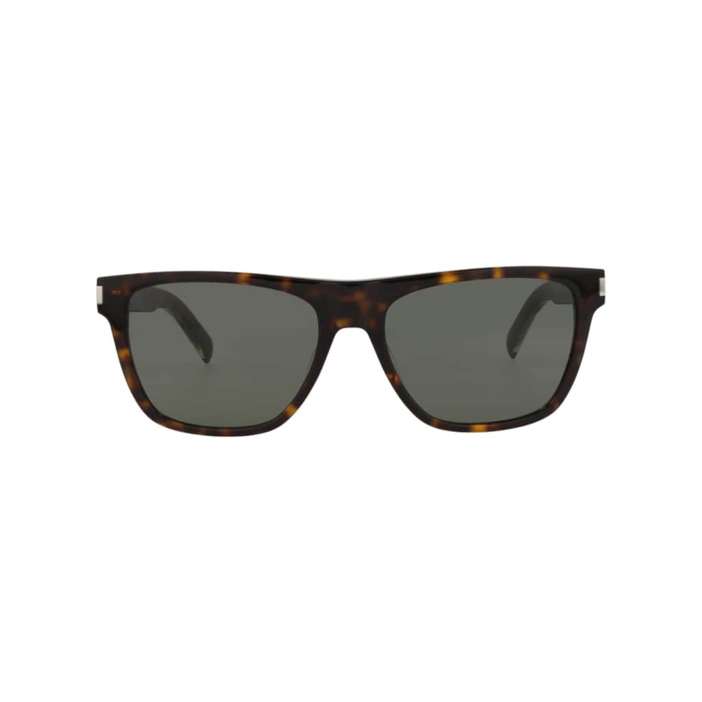 Saint Laurent Round-Frame Recycled Acetate Sunglasses