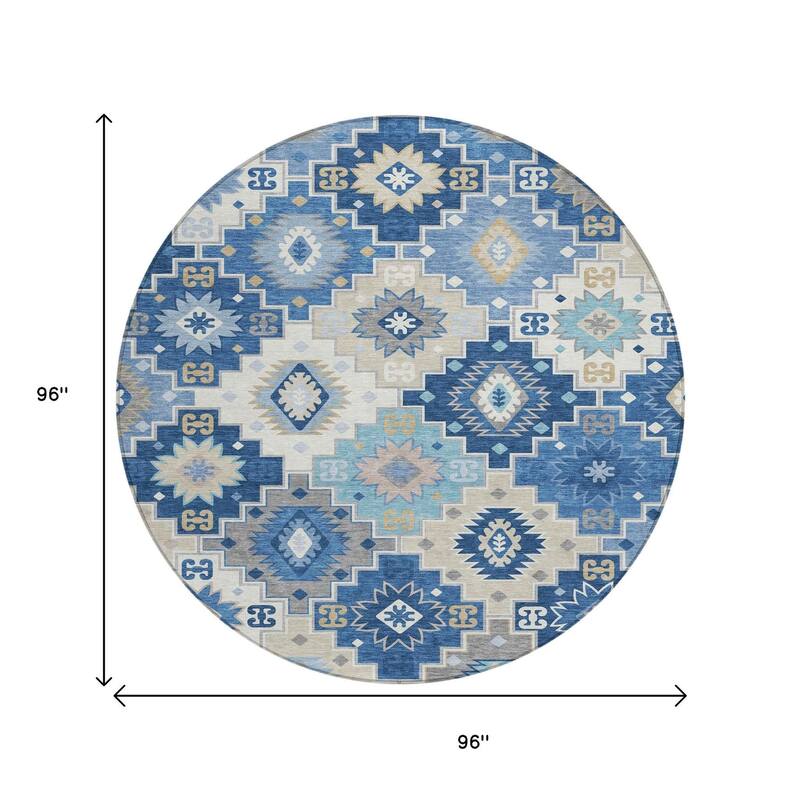 HomeRoots Southwestern Transitional Rectangle Outdoor Rug