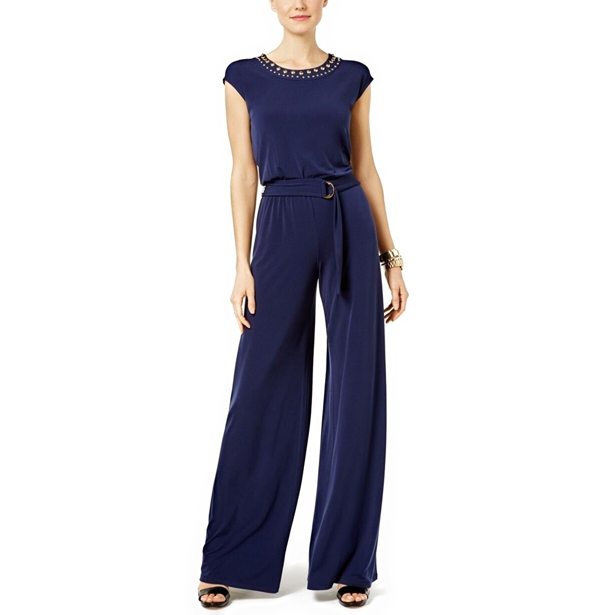 michael kors wide leg jumpsuit