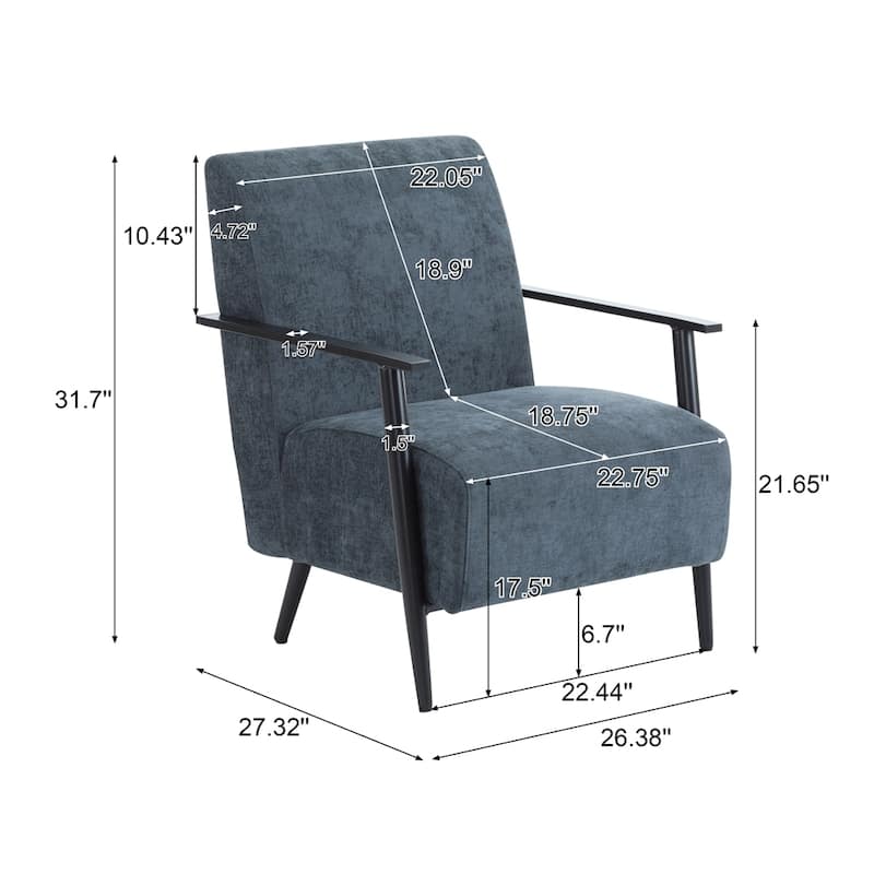 26.38" Modern Lounge Chair