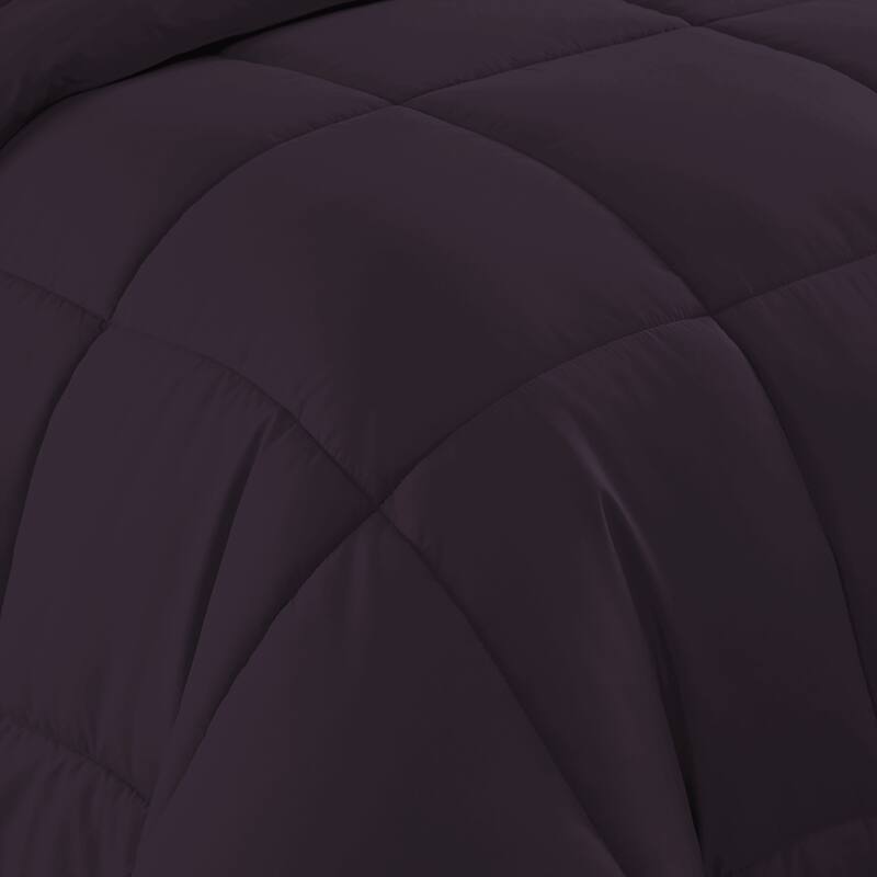 RV Queen Luxury Solid Color Bed-In-a-Bag With Comforter And Sheet Set