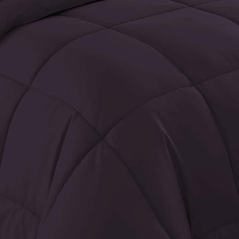 Sweet Home Collection Luxury Solid Bed-In-a-Bag with Sheet Set