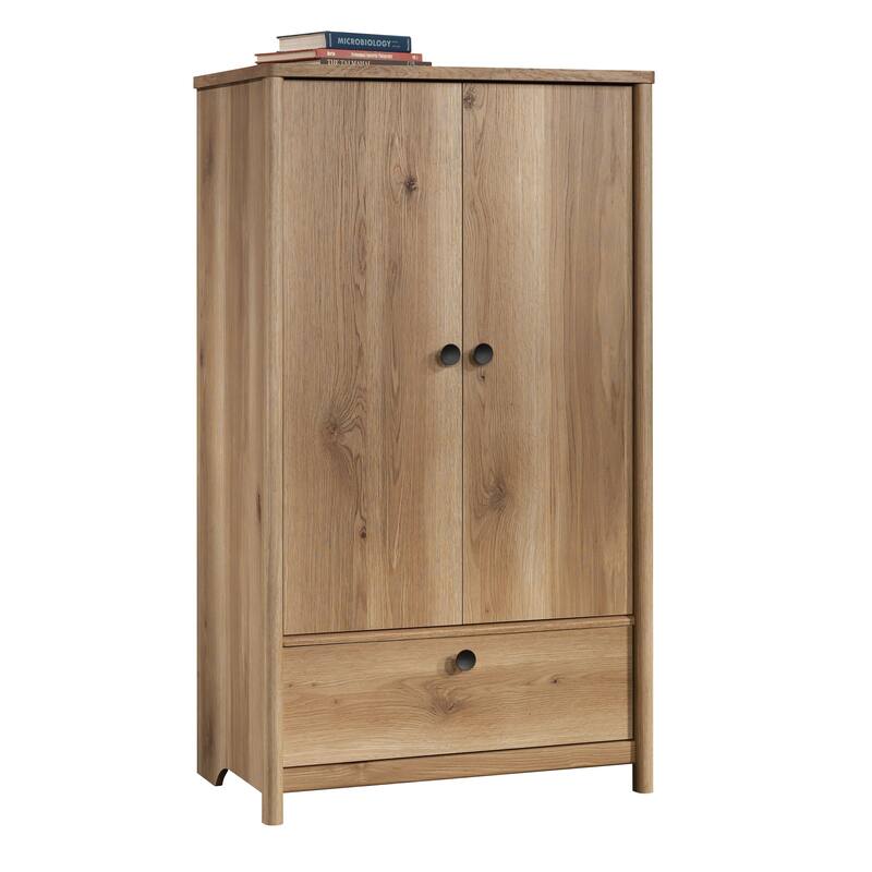 Dover Edge Armoire - Timber Oak