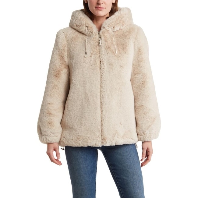 Rebecca Minkoff Faux Fur Teddy Coat