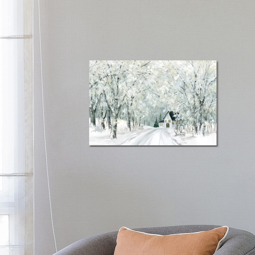 iCanvas "Christmas Lane" by Carol Robinson Canvas Print