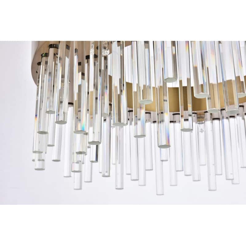 Gold Chandelier Clear Crystal