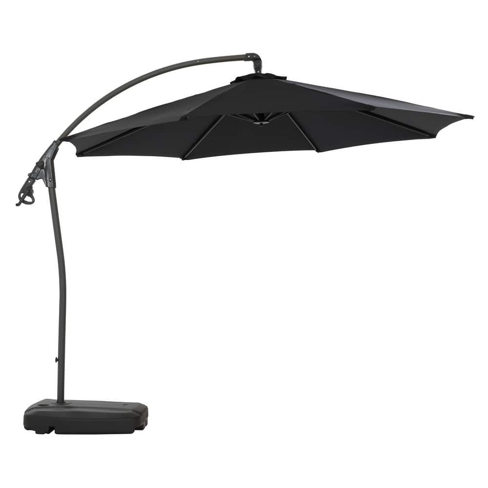 9.5 Ft Cantilever Patio Umbrella with Base