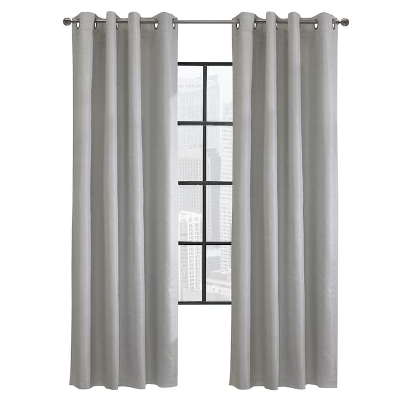 Thermaplus Solstice Total Blackout Grommet Top Contemporary Curtain