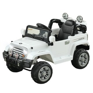 Kids 12V Electric Car with Working Horn, LED Lights and MP3 Connection