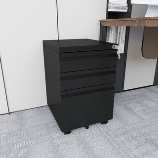 Mobile file cabinet with 3 drawers - Bed Bath & Beyond - 36679293
