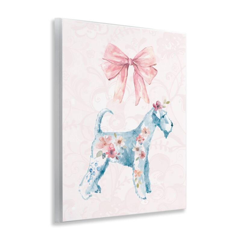 Stupell Pastel Dog Glam Details Wall Plaque Art Design By Carol Robinson