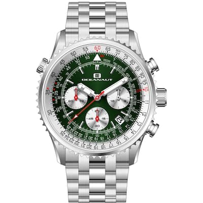 Oceanaut Men's Flight Green Dial Watch - OC0123 - 6 (36)