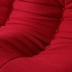 preview thumbnail 24 of 33, Living Room Lazy Sofa Teddy Fabric Convertible Couches with Ottoman