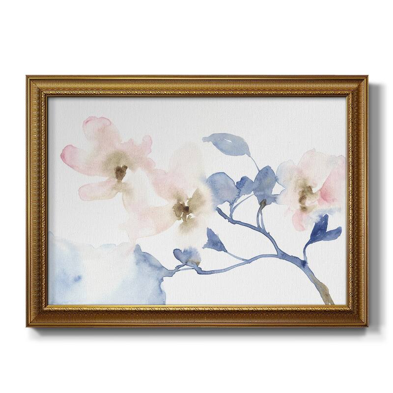 Cherry Blossom Light I Premium Framed Canvas- Ready to Hang - 16X20 - Gold
