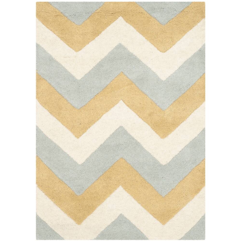 SAFAVIEH Handmade Chatham Traudel Modern Moroccan Wool Rug