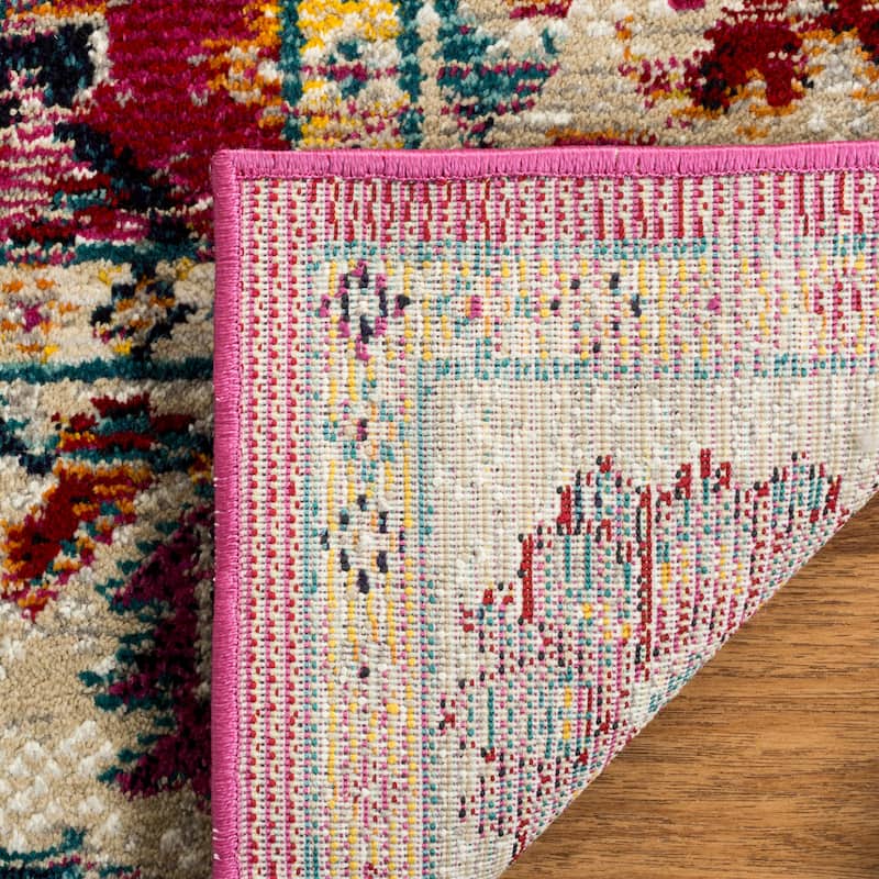 SAFAVIEH Savannah Bohemian & Eclectic Arghira Oriental Polyester Rug