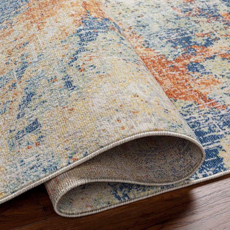 Livabliss Purobi Modern Abstract Indoor/ Outdoor Area Rug