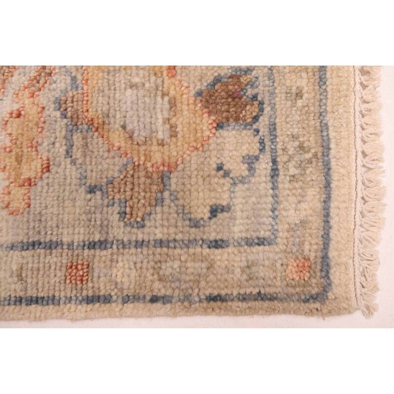 ECARPETGALLERY Hand-knotted Jules Serapi Ivory Wool Rug - 8'1 x 9'11