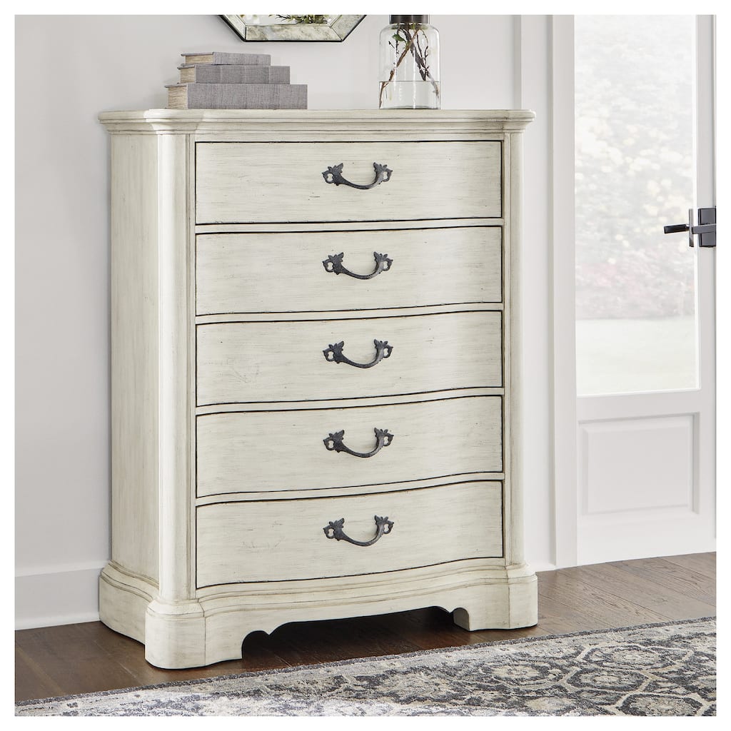 Signature Design by Ashley Arlendyne Antique White Chest of Drawers