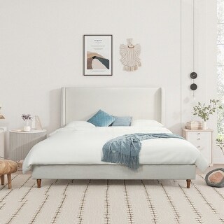 Harper Tall Headboard Upholstered Bed