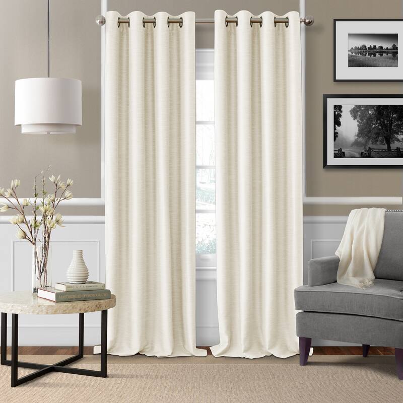 Elrene Brooke Blackout Window Curtain Panel