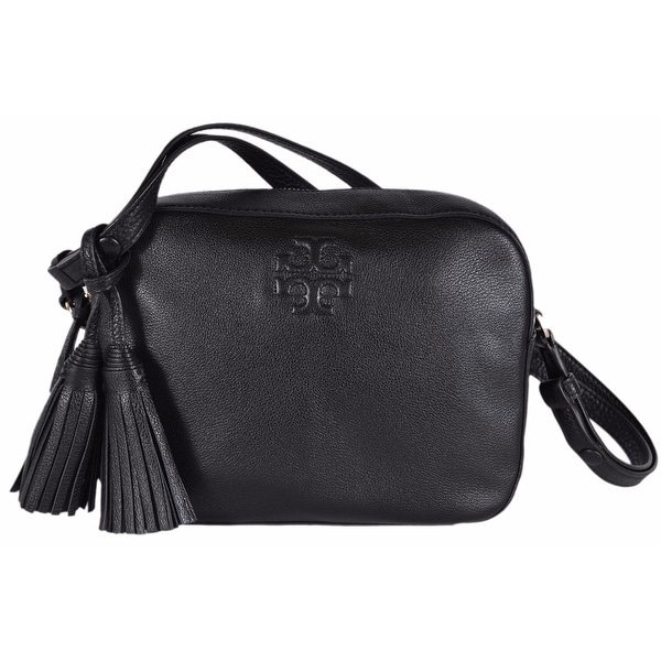 tory burch textured leather shoulder bag