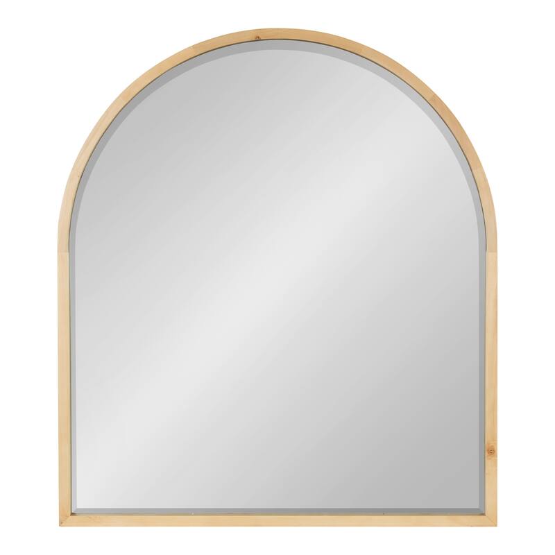 Kate and Laurel McLean Arch Wood Framed Wall Mirror