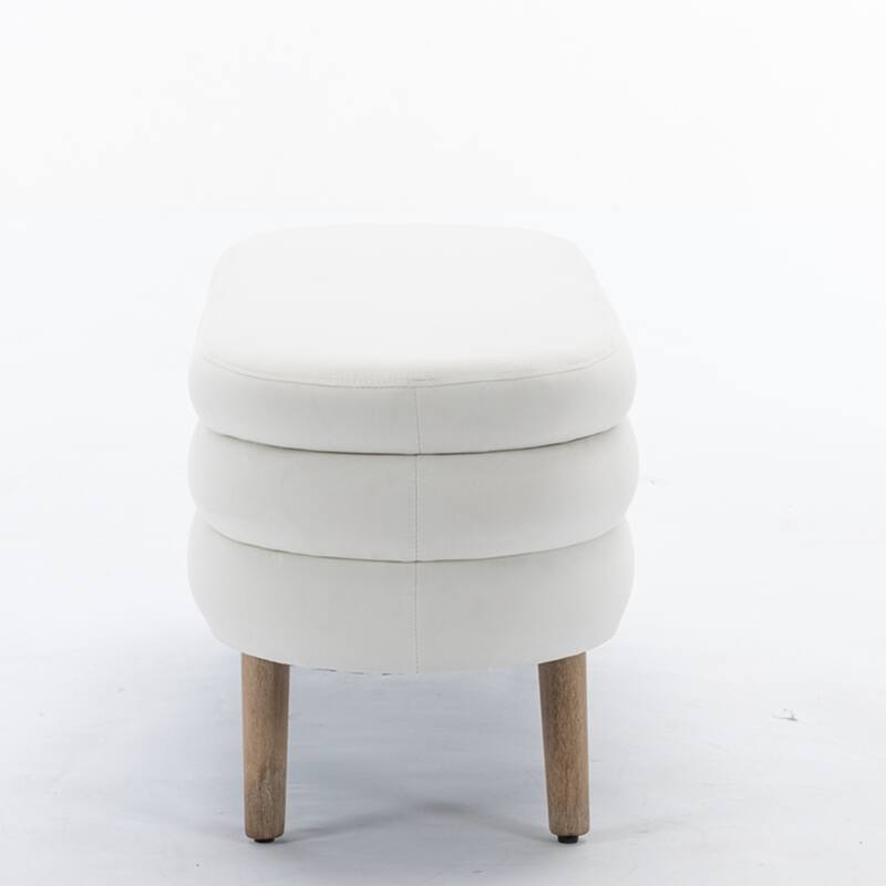 Storage Bench Bedroom Bench With Wood Legs