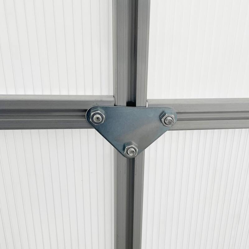 Greenhouse with Adjustable Roof Vent