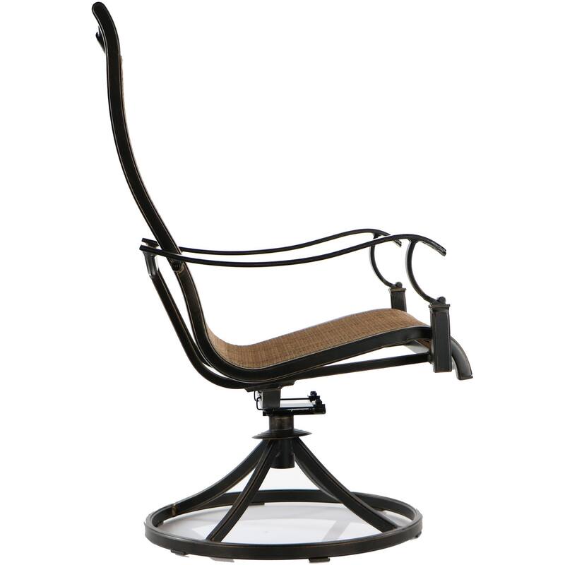 Hanover Manor 11-piece Outdoor Dining Set with Cast-top Table