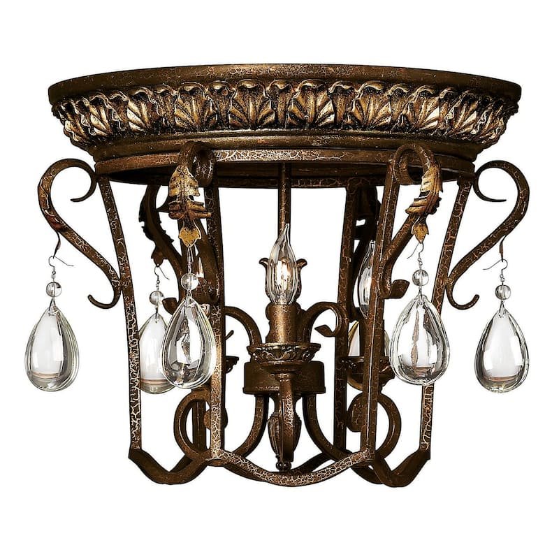 Hinkley Lighting Calla Single Light 20" Wide Integrated LED Flush