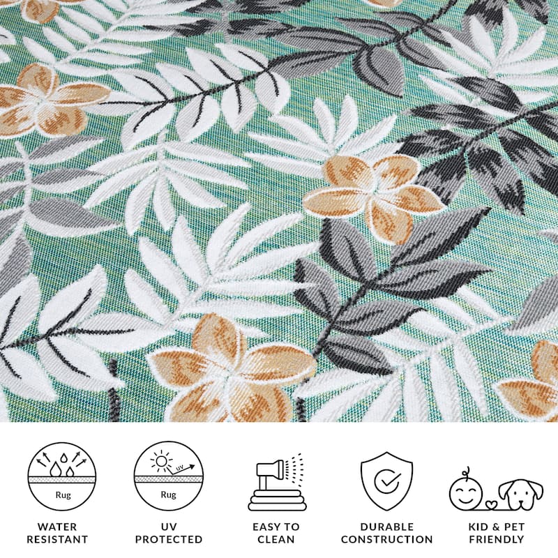 SAFAVIEH Cabana Indoor/ Outdoor Waterproof Transitional Rug