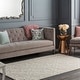 preview thumbnail 15 of 30, Hand-Loomed Ledo Wool Rug - 9' 9" x 9' 9" Ivory